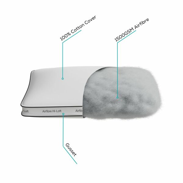 Airfibre Hi-Loft Pillow